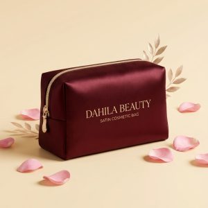 Satin Cosmetic Bag