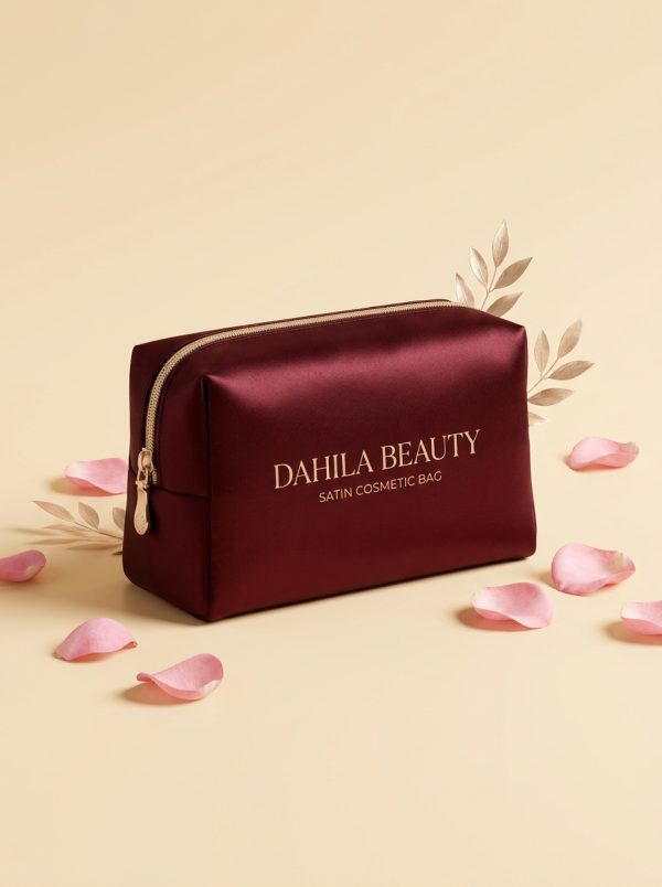Satin Cosmetic Bag